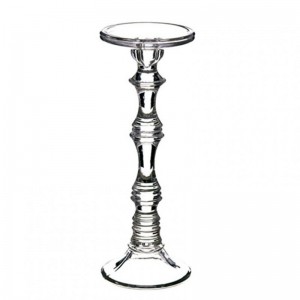 CANDELABRO VETRO D12 H35 CM