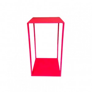 STRUT. PARALLELEPIP D22X22 H40CM-fucsia