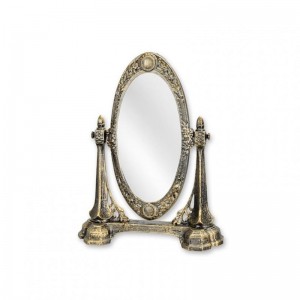 SPECCHIO TOELETTA GHISA 34X14 H44