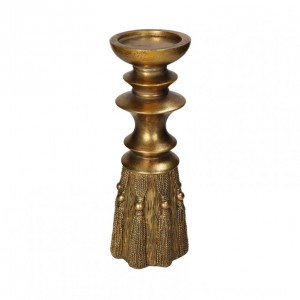 CANDELABRO NAPPA RES. 11,5X11,5XH30cm-go