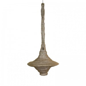 LAMPADARIO IRON 62X62X142cm - bronze