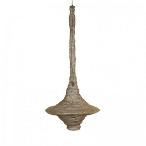 LAMPADARIO IRON 72X72X173cm - bronze