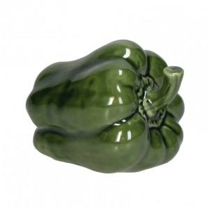 PEPERONE CERAMICA 12X9X8cm - verde