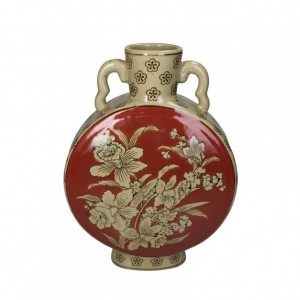 VASO Terra PORCELLANA 23,5XH32cm - red
