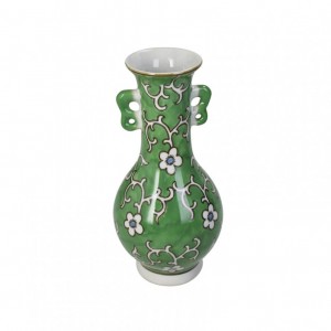 VASO PORCELLANA 10XH21 - green