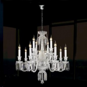 12 LIGHTS CHANDELIER D80 H80 CM-chrome