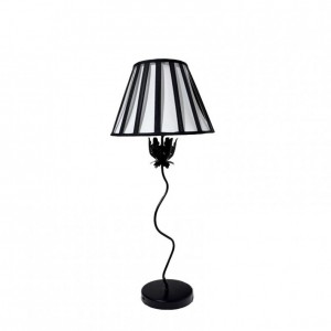 TORELLINA LAMPADA TAVOLO D40 H95CM-black
