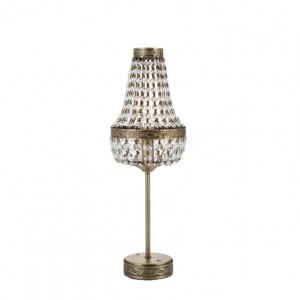 GANDYNA LAMPADA TAVOLO D18 H55-ant.brass