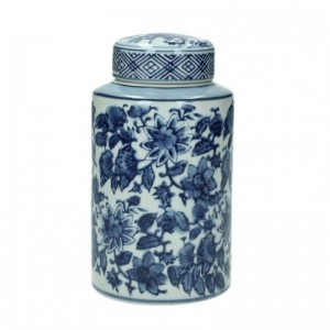 PORCELAIN URN CM 8X8X14