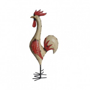 GALLO FERRO H62cm - red/white