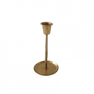 CANDELABRO FERRO D8 H20 - brass antique