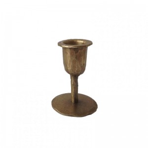 CANDELABRO FERRO D5 H7 - brass antique