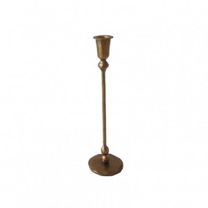 CANDELABRO FERRO D8 H31 - brass antique