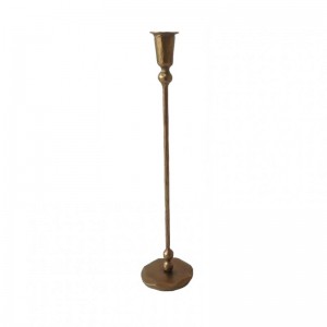 CANDELABRO FERRO D8 H41 - brass antique