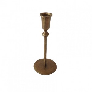 CANDELABRO FERRO D7 H19 - brass antique