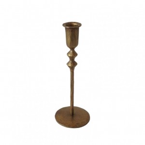 CANDELABRO FERRO D8 H22 - brass antique