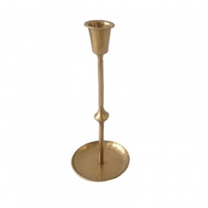 CANDELABRO FERRO D10 H25 - brass antique