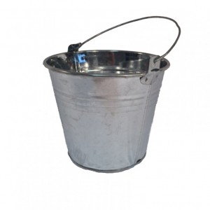 SECCHIELLO LATTA D18 H15 cm