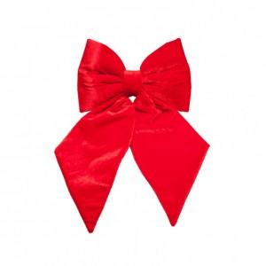 FIOCCO VELLUTO 30X30 CM -RED