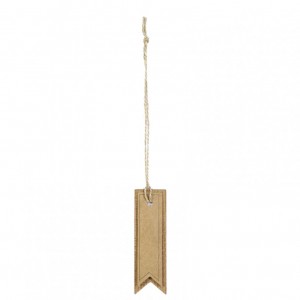 CARTELLINI DOUBLE 1,5x4,5cm 24pz - natur