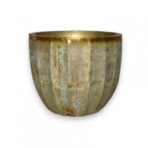 VASO ALLUMINIO 84XH72 - patina brass