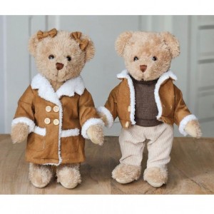 ORSO PELUCHE F/M c/giacca H30 2ASS.