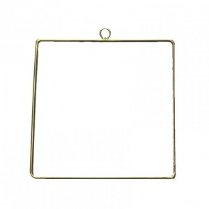 QUADRATO FERRO CM 40X40-oro