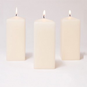 CANDLE BOX MM200X80X80 PZ 4-cream