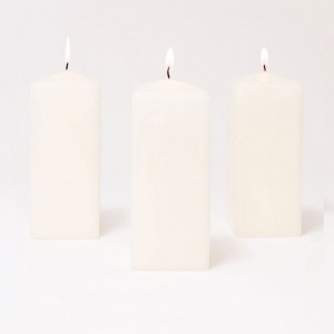 CANDLE BOX 4 PCS MM 200X80X80-wool