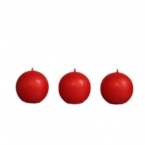 CANDELE SFERA mm80 pz8 - rubin