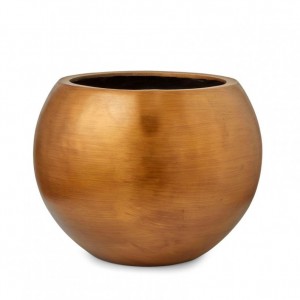 VASO polyresina D62 H50cm gold - indoor