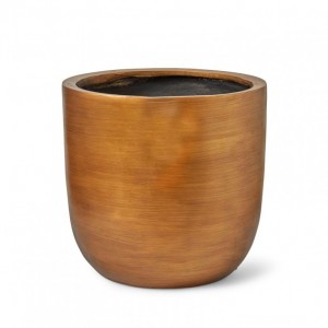 VASO polyresina D42 H41cm gold - indoor