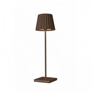 LAMPADA DA TAVOLO H38 cm touch-brown