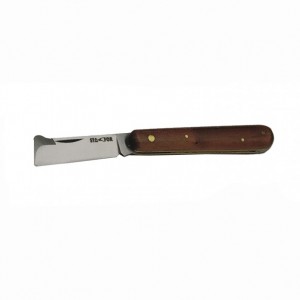 GRAFTING KNIFE WOOD HANDLE