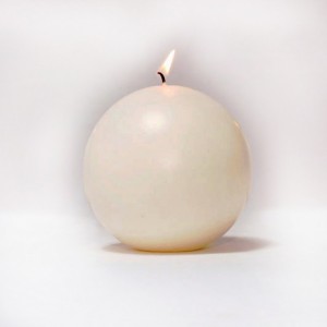 CANDELA SFERA MM150 -crema