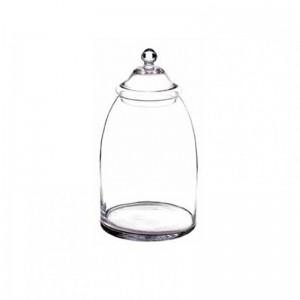 GLASS JAR H48 D28CM