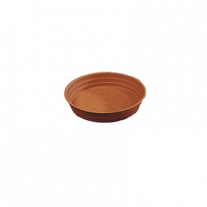 SOTTOVASO PLASTICA D18 CM PZ25-terracot.