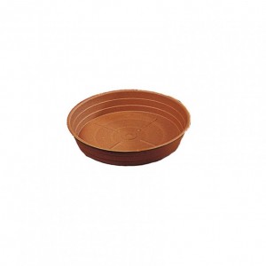 SOTTOVASO PLASTICA D30 CM PZ25-terracot.