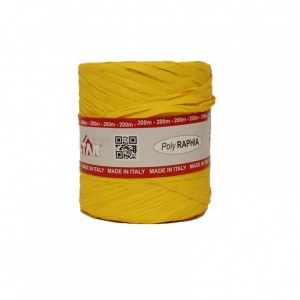 SPOLETTE polyraffia 15MM 200MT -giallo