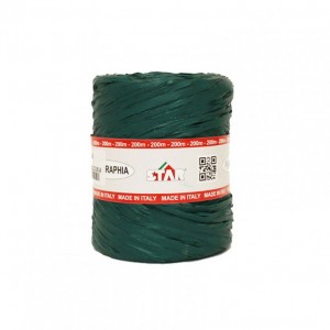 SPOLETTE polyraffia 15MM 200MT-verde scu