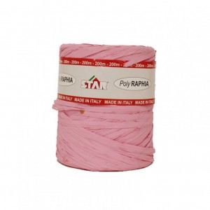 SPOLETTE polyraffia 15MM 200MT - rosa
