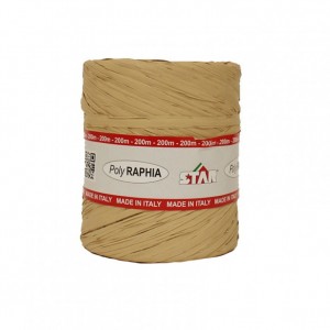SPOLETTE polyraffia 15MM 200MT -naturale