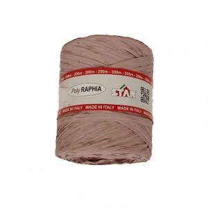SPOLETTE polyraffia 15MM 200MT-rosa anti