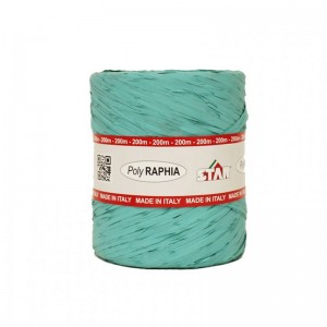SPOLETTE polyraffia 15MM 200MT -tiffany