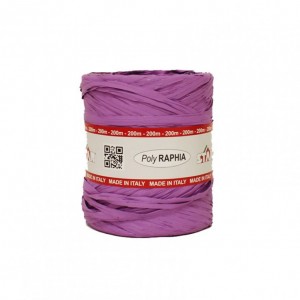 SPOLETTE polyraffia 15MM 200MT -lavanda