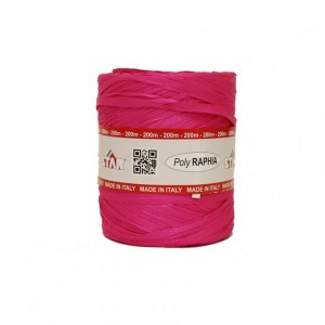 SPOLETTE polyraffia 15MM 200MT -fucsia