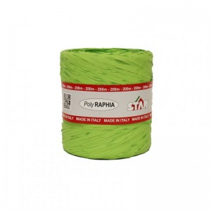 SPOLETTE polyraffia 15MM 200MT-v.mela
