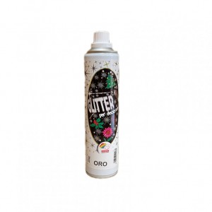 SPRAY GLITTER 300ML - oro