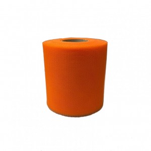 TULLE BOBINA H 12,5CM  X 100MT - arancio