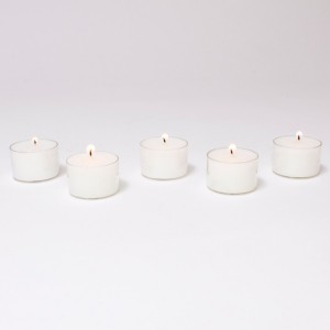 TEALIGHT PZ50 PVC TRASPARENTE- 8ore